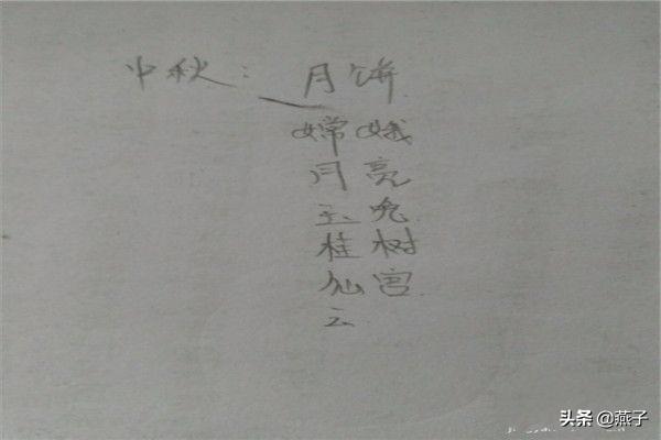 中秋节英语手抄报（中秋节英语手抄报简单又漂亮初中）