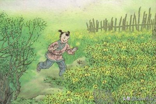 飞入菜花无处寻上一句是什么